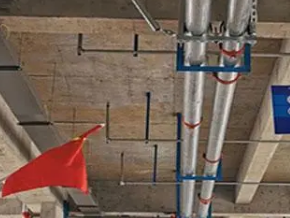 定襄管廊支架的安装方法